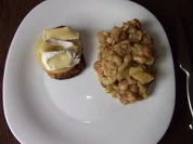 Überbackene Minutenschnitzel Dieter´s Art - Rezept