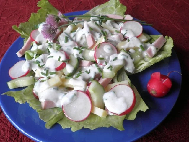 Bunter Käse - Wurst - Salat ... - Rezept - Bild Nr. 7