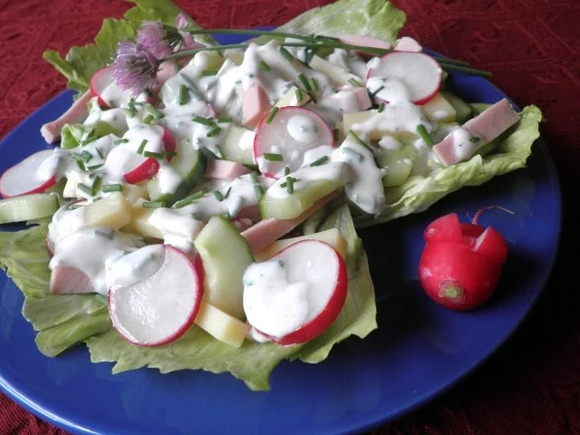 Bunter Käse - Wurst - Salat ... - Rezept - Bild Nr. 2