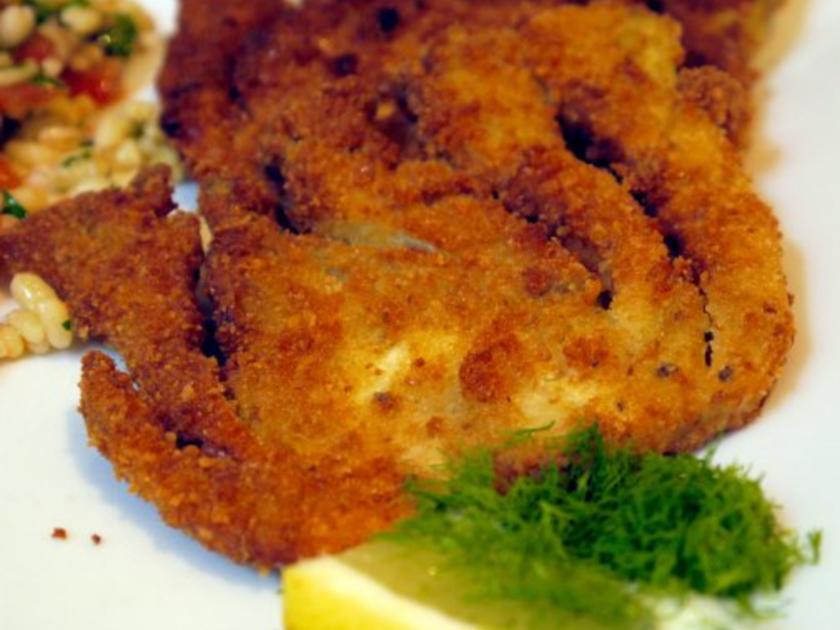 Fenchel Schnitzel - einfach - 83 kcal/100g