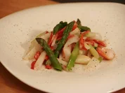 Spargelsalat mit Erdbeeren - Rezept