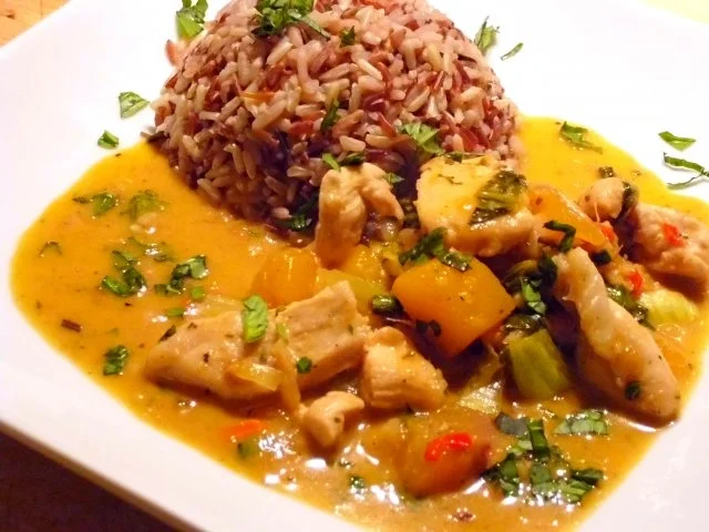Fruity hot Chicken Curry - Rezept