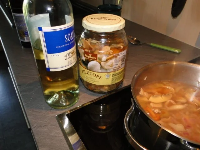 Rezept: Nudelhähnchenauflauf überbacken Bild Nr. 3 Nudelhähnchenauflauf überbacken - Rezept - Bild Nr. 3