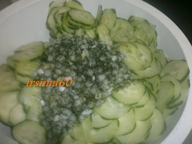 Gurkensalat eingekocht - Rezept - Bild Nr. 5