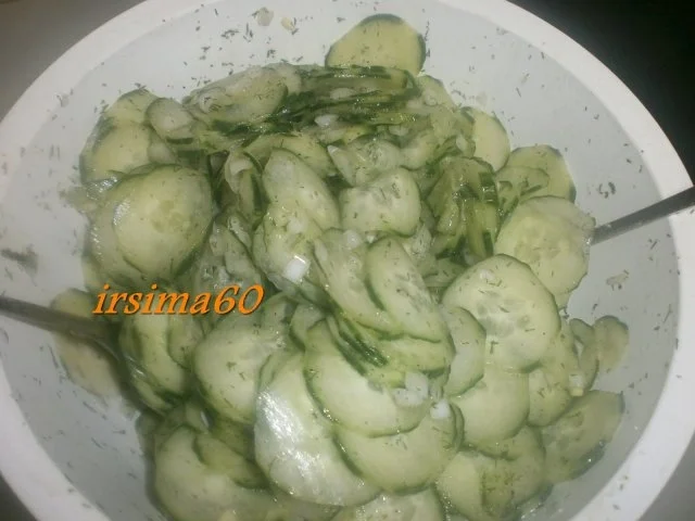Gurkensalat eingekocht - Rezept - Bild Nr. 6