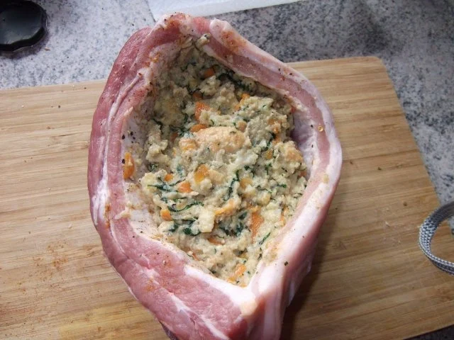 Schweinebauch Gefüllt nach Dieter´s Art - Rezept - Bild Nr. 8