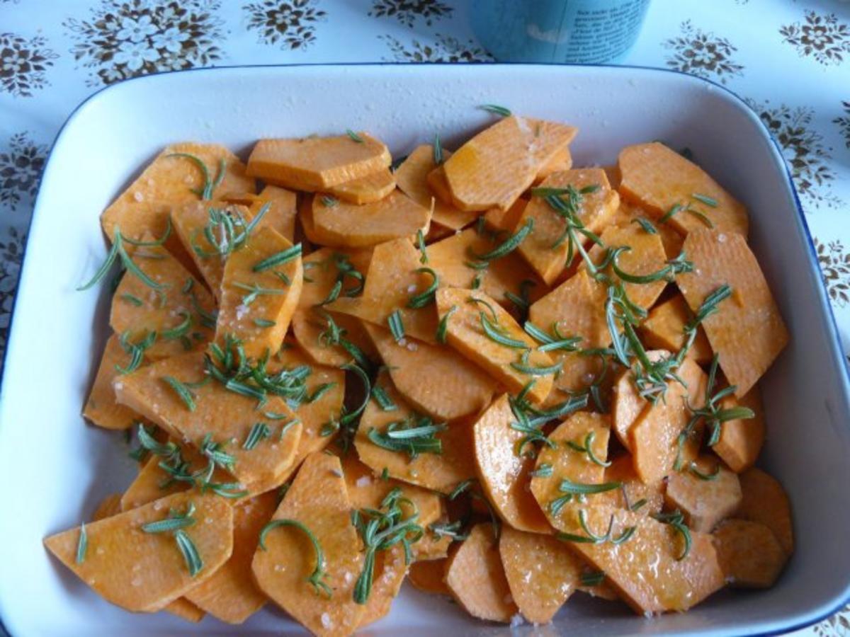 Rosmarinkartoffeln von Süßkartoffel - Rezept - Bild Nr. 4