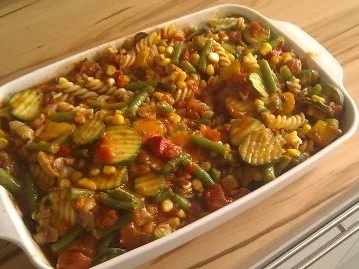"Italienischer" Nudelauflauf - Rezept