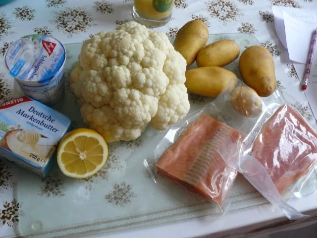 Blumenkohlauflauf mit Lachs - Rezept - Bild Nr. 2