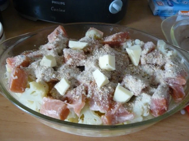 Blumenkohlauflauf mit Lachs - Rezept - Bild Nr. 12