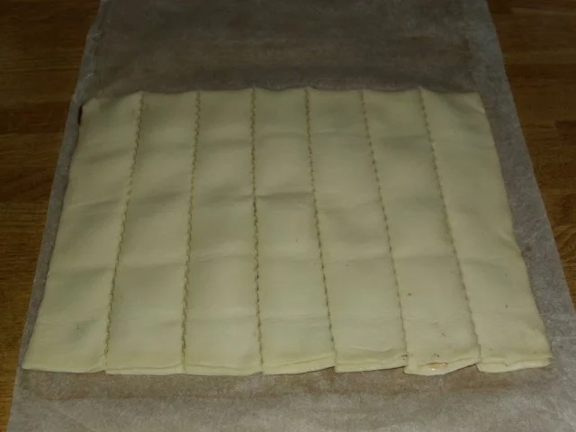 Blätterteigstangen - Rezept