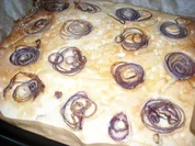 Focaccia con cipolla - Rezept