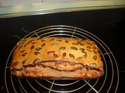 Kürbiskernbrot ohne Hefe mit Backferment - Rezept