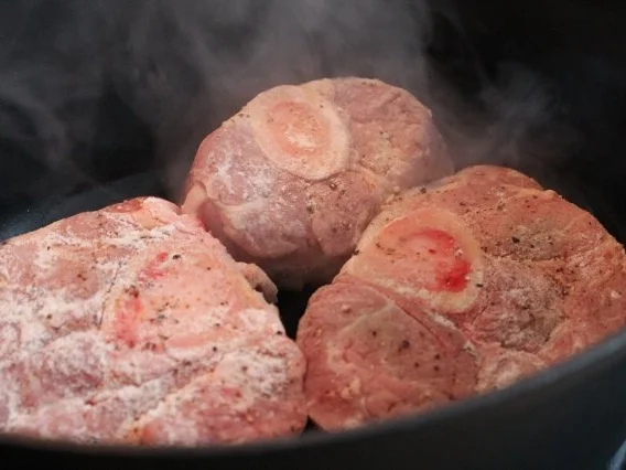 Rezept: Ossobucco alla milanese Bild Nr. 3 Ossobucco alla milanese - Rezept - Bild Nr. 3