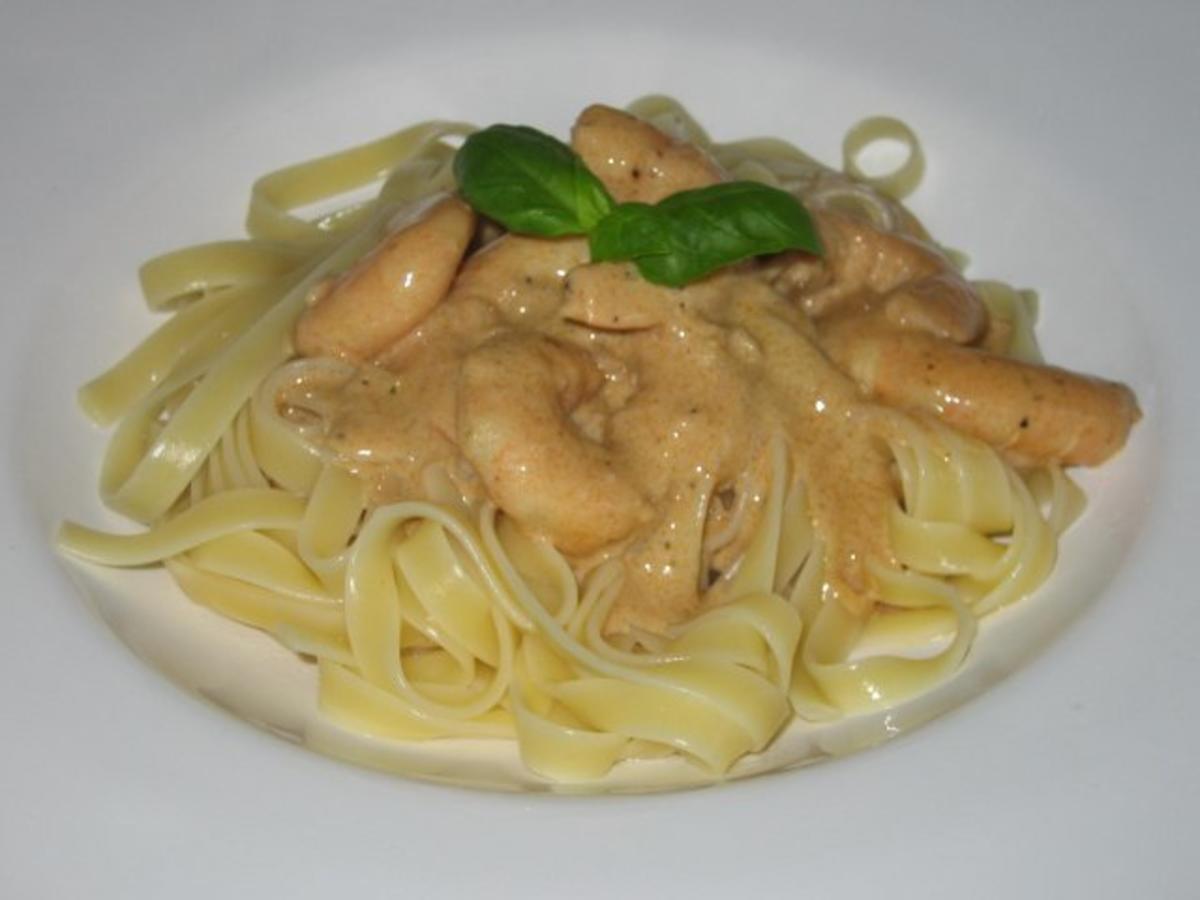 Bilder für Pasta mit Scampi - Rezept