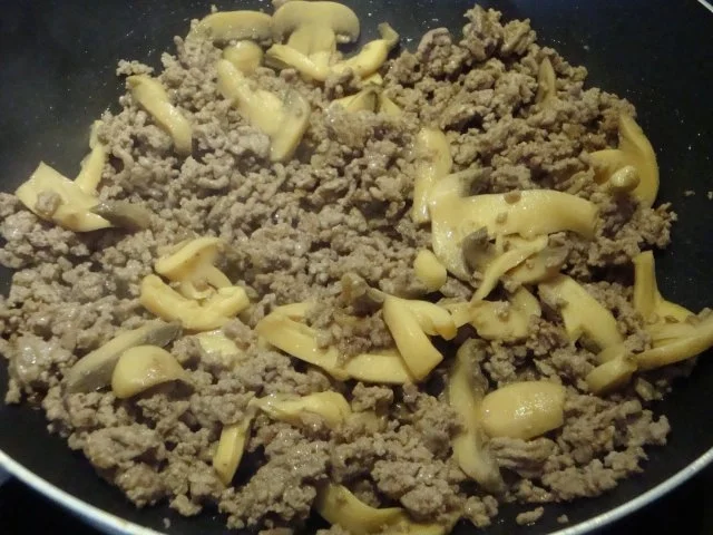 Hackfleischsosse  mit Champignons mal anders - Rezept - Bild Nr. 6
