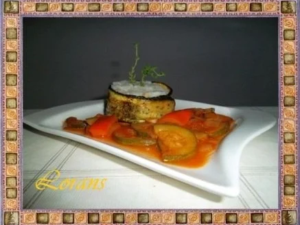 Rezept: `❀´ Gefüllte Zucchiniröllchen und buntes Gemüse `❀´ Bild Nr. 10 `❀´ Gefüllte Zucchiniröllchen und buntes Gemüse `❀´ - Rezept - Bild Nr. 10