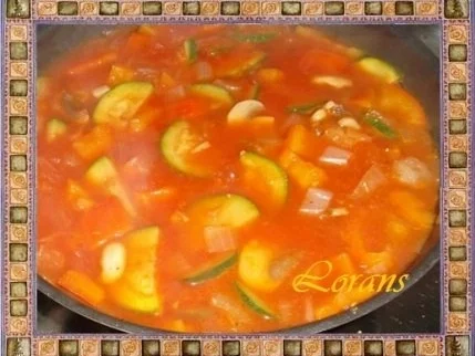 Rezept: `❀´ Gefüllte Zucchiniröllchen und buntes Gemüse `❀´ Bild Nr. 8 `❀´ Gefüllte Zucchiniröllchen und buntes Gemüse `❀´ - Rezept - Bild Nr. 8