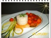 ❀ Buntes Gemüse und Risotto Reistürmchen dazu ❀ - Rezept