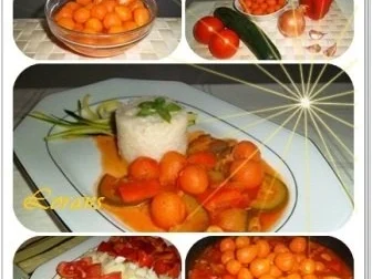 ❀ Buntes Gemüse und Risotto Reistürmchen dazu ❀ - Rezept - Bild Nr. 11