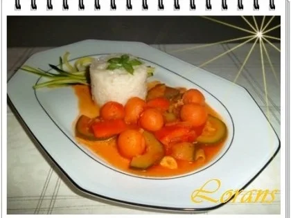 ❀ Buntes Gemüse und Risotto Reistürmchen dazu ❀ - Rezept - Bild Nr. 2