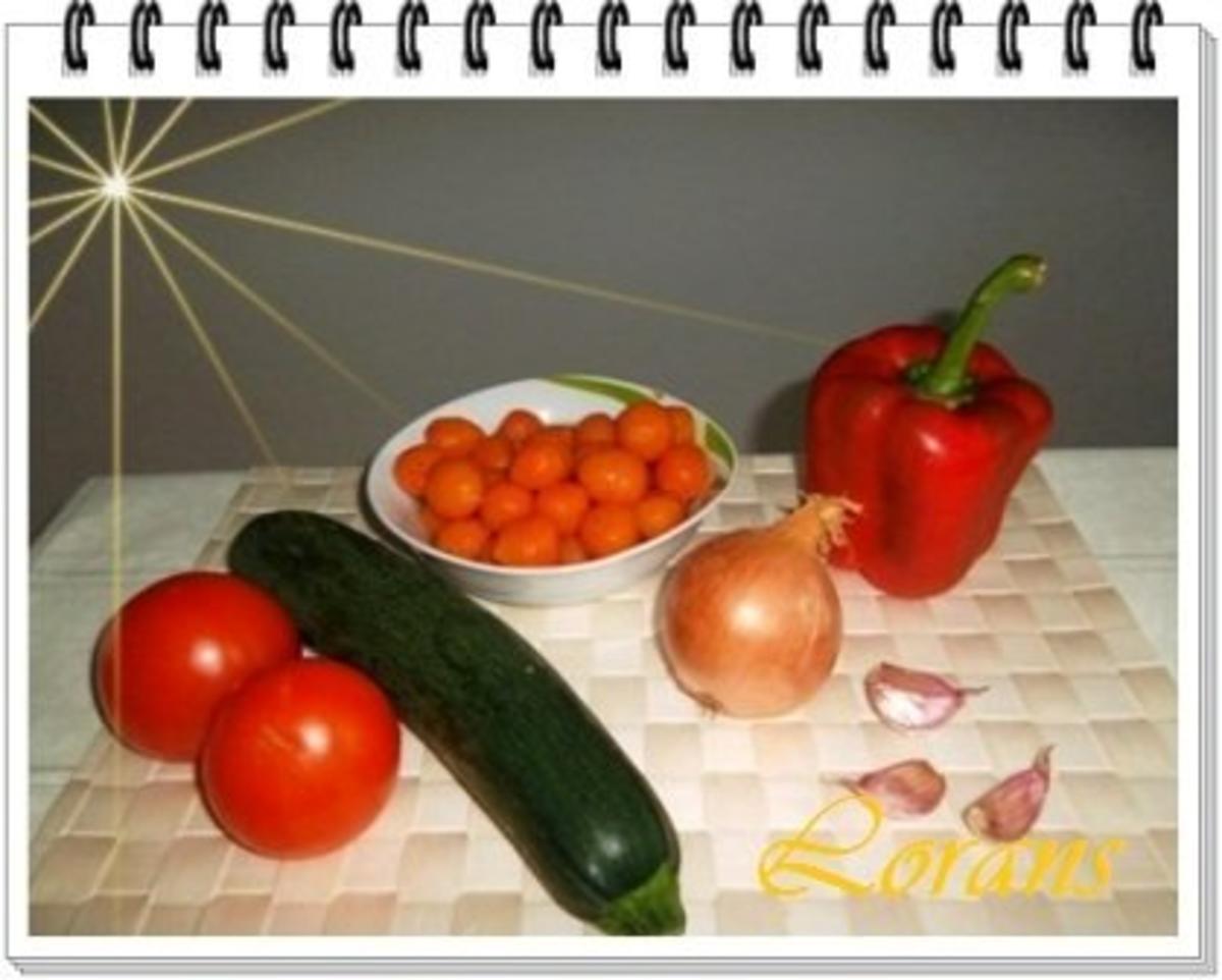❀ Buntes Gemüse und Risotto Reistürmchen dazu ❀ - Rezept - Bild Nr. 4