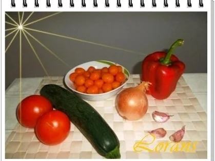 ❀ Buntes Gemüse und Risotto Reistürmchen dazu ❀ - Rezept - Bild Nr. 4