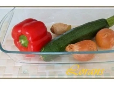 ❈ Schweinemedaillons im Speckmantel  auf einem Gemüsebett ❈ - Rezept - Bild Nr. 4