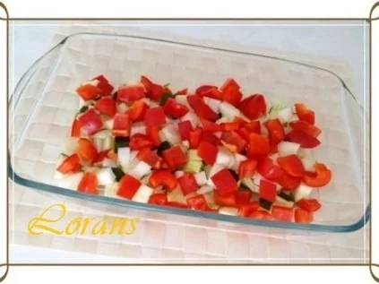 ❈ Schweinemedaillons im Speckmantel  auf einem Gemüsebett ❈ - Rezept - Bild Nr. 7