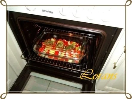 ❈ Schweinemedaillons im Speckmantel  auf einem Gemüsebett ❈ - Rezept - Bild Nr. 11