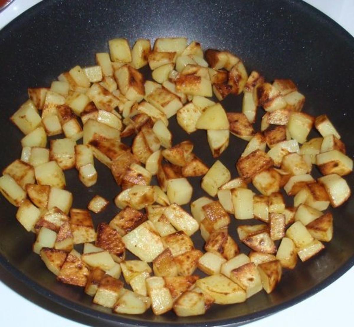 Pikant scharfes Zanderfilet mit Bratkartoffeln - Rezept - Bild Nr. 3