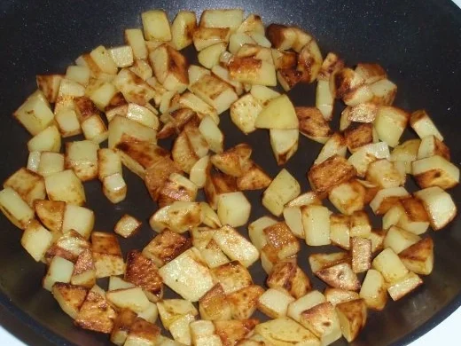 Rezept: Pikant scharfes Zanderfilet mit Bratkartoffeln Bild Nr. 3 Pikant scharfes Zanderfilet mit Bratkartoffeln - Rezept - Bild Nr. 3