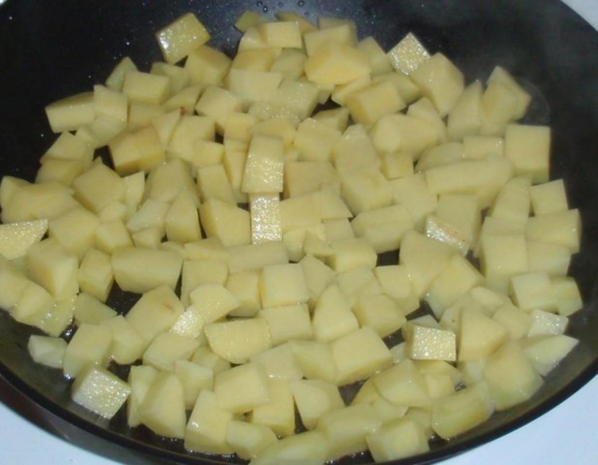Pikant scharfes Zanderfilet mit Bratkartoffeln - Rezept - Bild Nr. 2