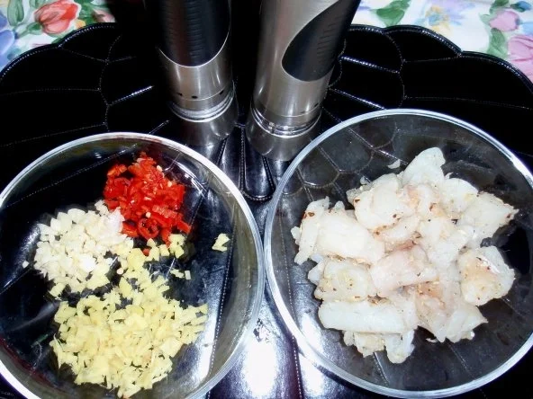 Rezept: Pikant scharfes Zanderfilet mit Bratkartoffeln Bild Nr. 4 Pikant scharfes Zanderfilet mit Bratkartoffeln - Rezept - Bild Nr. 4