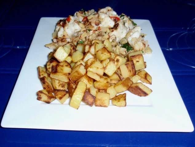 Rezept: Pikant scharfes Zanderfilet mit Bratkartoffeln Bild Nr. 10 Pikant scharfes Zanderfilet mit Bratkartoffeln - Rezept - Bild Nr. 10