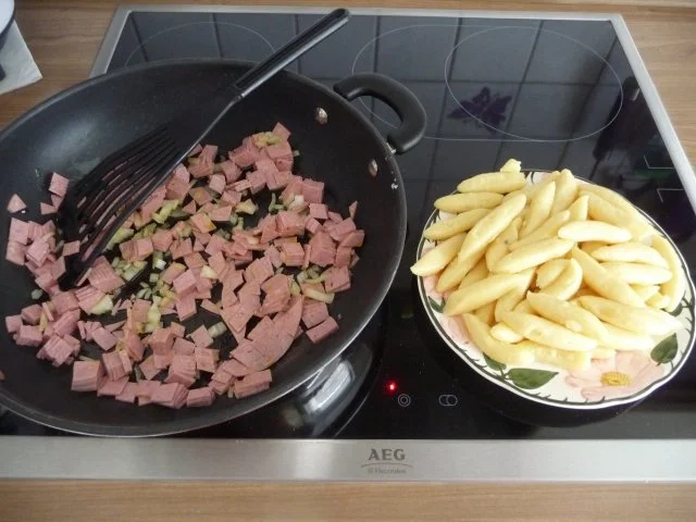 Fixe Küche : Schupfnudel - Pfanne mit Spargelspitzen - Rezept - Bild Nr. 8