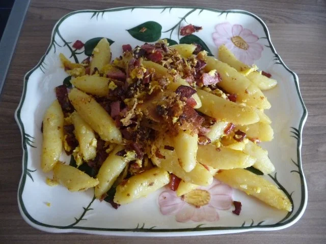 Fixe Küche : Schupfnudel - Pfanne mit Spargelspitzen - Rezept - Bild Nr. 14