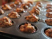 Hackfleischmuffins mit Pommes - Rezept