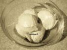 Dessert: Weißes Schokoladen-Sahne-Eis - Rezept