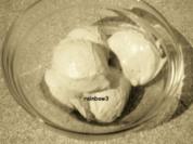 Dessert: Weißes Schokoladen-Sahne-Eis - Rezept