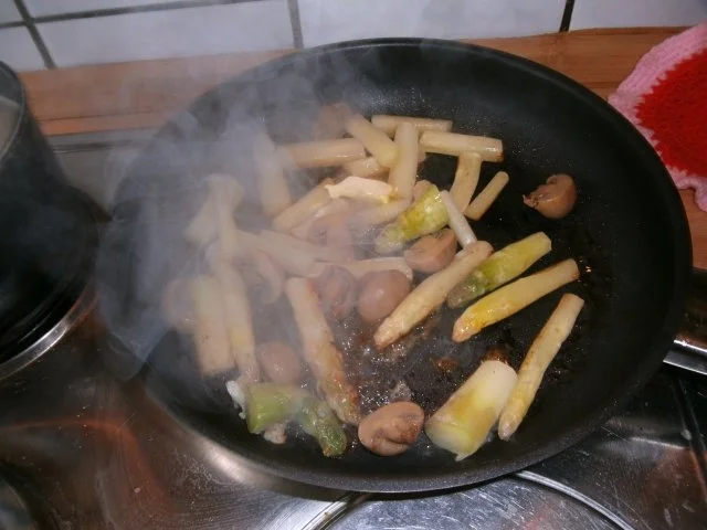 Gemüse in Käsesosse mit Kasselerlachsen und Gnocchi - Rezept - Bild Nr. 4