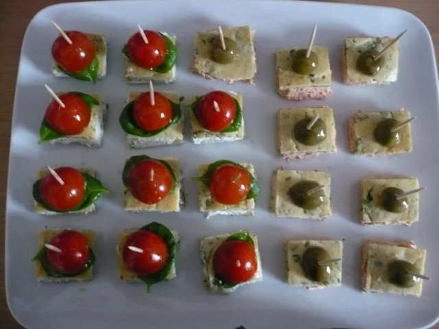 Rezept: Pikante Käse - Pralinen Pikante Käse - Pralinen - Rezept