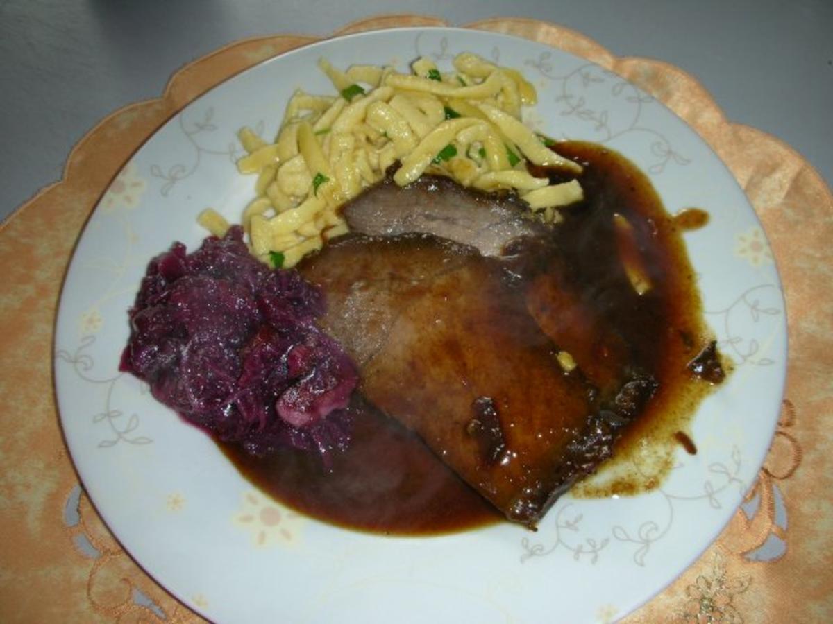 rheinischer sauerbraten - Rezept mit Bild - kochbar.de