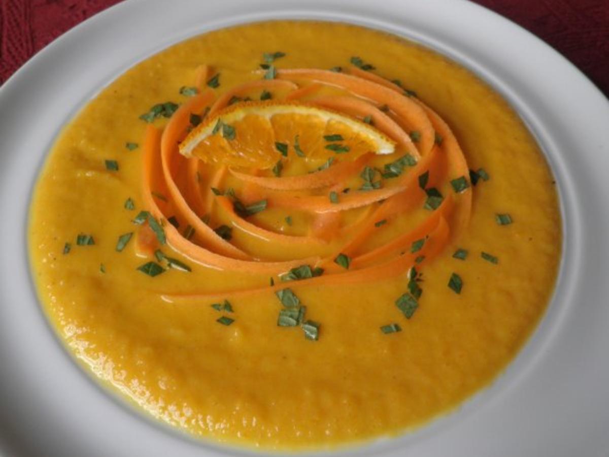 Kokos Möhren Orangen Suppe - schnell &amp; einfach - von Cookies