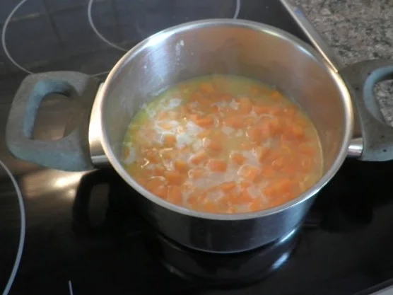 Rezept: Kokos - Möhren - Orangen - Suppe Bild Nr. 5 Kokos - Möhren - Orangen - Suppe - Rezept - Bild Nr. 5