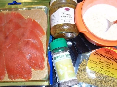 Rezept: Pasta mit Räucherlachssahnesoße Bild Nr. 2 Pasta mit Räucherlachssahnesoße - Rezept - Bild Nr. 2