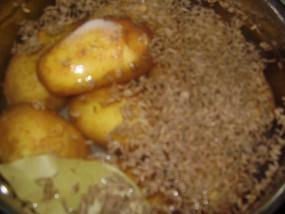 Hähnchen in Frischkäsesoße mit Kohlrabi-Butter-Gemüse - Rezept - Bild Nr. 3