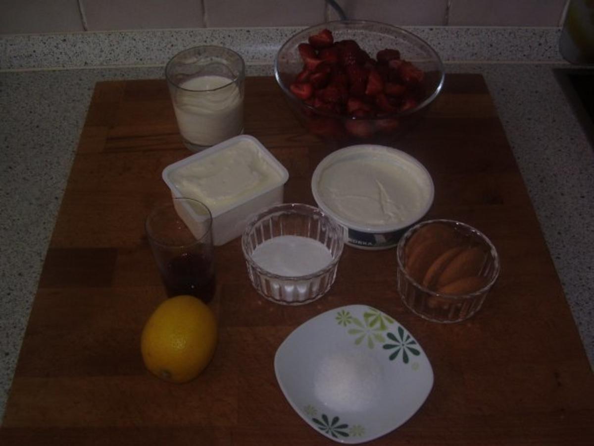 Mascarponecreme mit Erdbeeren - Rezept - Bild Nr. 2