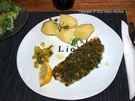Filets vom schwarzen Heilbutt mit Kräuterkruste - Rezept
