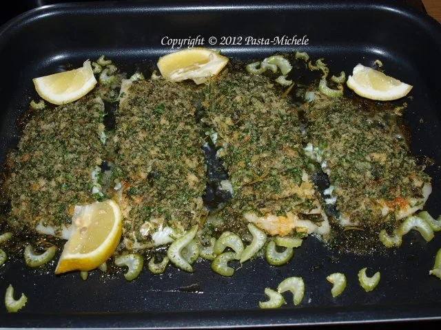 Rezept: Filets vom schwarzen Heilbutt mit Kräuterkruste Bild Nr. 2 Filets vom schwarzen Heilbutt mit Kräuterkruste - Rezept - Bild Nr. 2